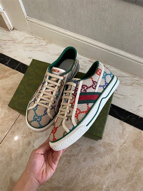 gucci shoes duplicate|knock off Gucci tennis shoes.